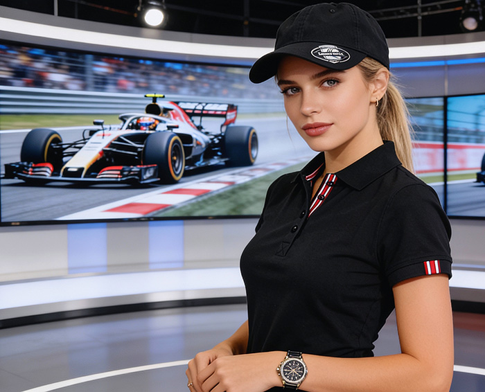 Corporate Cotton Polo, Contrast Tipping #JH203 With Logo Service 700px