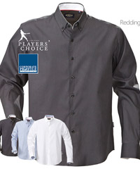 Charcoal Shirt for Corporate and Club teamwear requirements, high performance oxford cotton looks upscale and fabulous to wear, office or week-ends, Blue, Charcoal and White, Mens and Ladies. Finished with sporty contrast ribbon inside the neck band. Material is 100 Percent Cotton Oxford with Easy Care treatment for less wrinkles after washing and easier to iron. Corporate Profile Enquiry FreeCall 1800 654 990