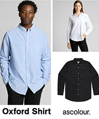 Corporate Oxford Shirt #5401 With Logo Service 420px