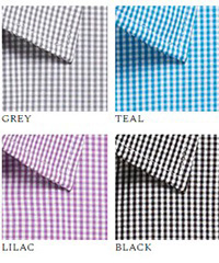 Premium small check shirts in Mens and Ladies, Long Sleeve, Short Sleeve and Ladies 3/4 Sleeve. Superb logo servive. Corporate Profile Clothing FreeCall 1800 654 990