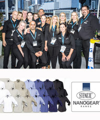 Nano Shirt Colour Card for #2026 #2016 and Womens #2126. Company logo embroidery service is available. Versatile shirt for Employee Uniforms, Trade Shows, Special Events etc. Mens Long and Short Sleeve, Womens 3/4 Sleeve.7 Colours. Breathable 55% Cotton 45% Nano Gear Fabric is Stain Repellant. A good choice for uniforms as the appearance is modern, sizing is easy fit with large range of sizes and the fabric is easy care, laundering and ironing. mens shirt has a button down collar system on the inside of the collar helping to keep the shirt looking good. Corporate Sales Free Call 1800 654 990.