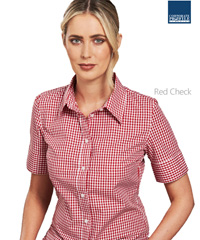Outstanding Check shirts for Corporate Uniforms and Teamwear. Impressive logo service on of the best in Australia. Check shirts in many colour combinations. Mens and Ladies, Long, 3/4 and Short Sleeve styles. Corporate Profile Clothing FreeCall 1800 654 990
