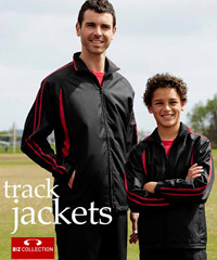 Black and Red Track Jackets