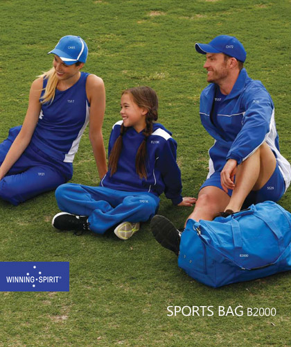 Royal Sports Bag #B2000 Royal Bag with Logo Service