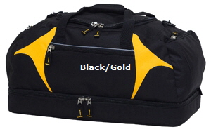 Top quality Black-Gold Sports Bag #BGSB for Australian Sports Clubs
