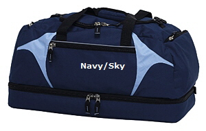 Top quality Navy Sky Sports Bag #NSSB for Australian Sports Clubs