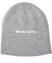Corporate Beanie Double Layer #CH22_Marle Grey With Logo Service 200px
