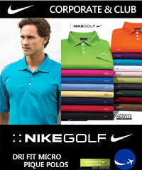 Have your Company or Club logo branded on Nike Golf Polo Shirts #363807 and Womens #354067. Product stack of Dri Fit Micro Pique Polo, 18 colours. Perfect for Australia's climate. High performance moisture wicking fabric pulls away sweat to help keep you dry and comfortable. Enjoy wearing Nike Golf polo's branded with your Company or Club logo. Corporate Sales FreeCall 1800 654 990