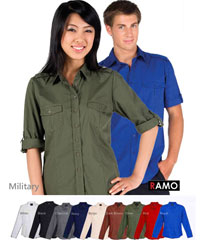 Ramo-Shirt-With-Epaulettes-#S002FS-With-Logo-Service-200px