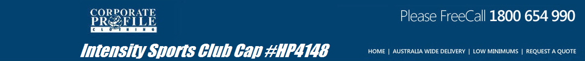 Intensity Sports Club Cap #HP4148
