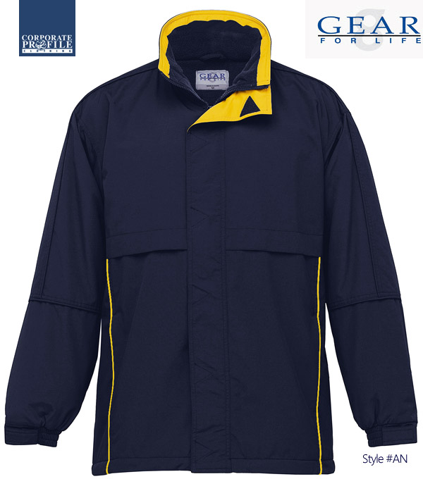 Outstanding Company or Sporting Club Jacket to keep you warm during cold Australian Winter #AN for uniforms or merchandise we can add your logo with embroidery or printed. Available in six team colours plus Solid Plain Navy or Black. Great Brands. Great Prices. Enquiries Call Free 1800 654 990.