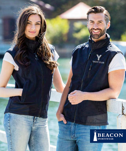 Corporate Premium Fleece Vest #FLATTERY With Logo Embroidery Service, luxury fabric and appearance. Suitable for Uniforms, Team Uniform, Speciial Events, Golf, Outdoors. Colour Navy (600) Sizes XXL-3XL. Drawstring at hem. Shell 100% Polyester Micro Fleece , Inside Elastic polyester with PU Laminate, MVP 1000 G/M2 Lining, Weight 260G. Enquiry FreeCall 1800 654 990