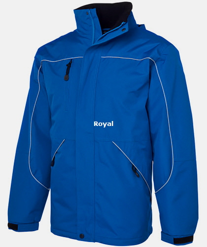Royal Waterproof Work Jacket with Lining # 3TPJ Tempest With Company Logo Service
