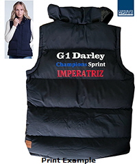The perfect Premium Puffer with Logo Prints. Available in Navy and Black with quilted detailing, padded collar, tuckaway adjustable hood, a storm flap covering the front zip, and zippered pockets. For all the details Corporate Profile FreeCall 1800 654 990