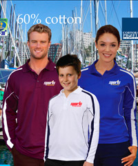 Long-Sleeve-Sports-Polo's for Students and Schoolwear