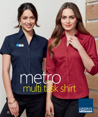 Ladies Metro-Shirts with Stretch