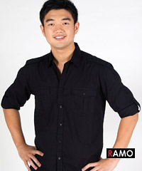 Military-Styled-Cotton-Shirts-Black-200px
