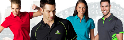 Eliminate Heat Stress at work this summer with lighter, cooler, breathable PoloShirts. Our range includes high perfomance fabrics. vibrant colours and comfortable design options. We also offer an incredible Custom Order Range of Polo's, Tees, Shorts and Training Singlets.