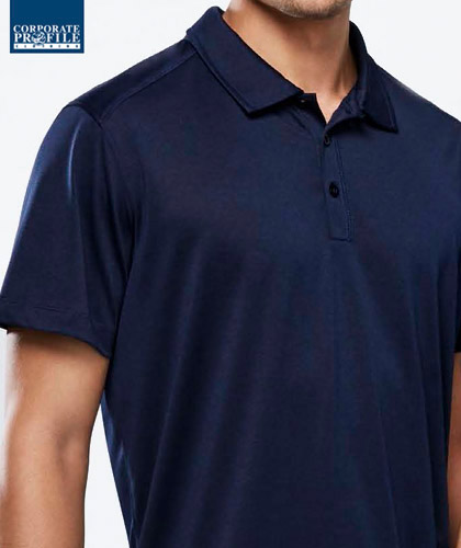 Climate Light Polo #P815 Navy With Logo Service 600px