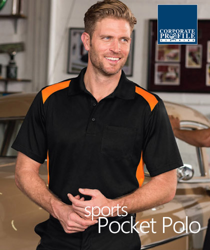 Hard to find, outstanding quality Sport Polo Shirt With Pocket #CS416 With Logo Service. Best selling item for Men who like to have a handy pocket for pen, phone, notebook, glasses etc. Can be printed or logo embroidery with Club emblem. Available in 6 team colours, comfortable sizings from XS-4XL. Snag proof. Wrinkle resistant. Long lasting durability for Company Workwear, smart casual business wear, staff uniforms, sporting club player outfits. Call Free 1800 654 990