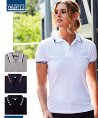 Modern fit corporate polo for uniforms and teamwear. 100% Cotton #P15 with oustanding logo embroidery and print service for your logo. Available in 4 colour combinations. Mens to Size 7XL and Ladies 6-26. 2 Buttons, great midweight 220gsm , knitted sleeve cuff. Loads of style. Details Corporate Profile FreeCall 1800 654 990
