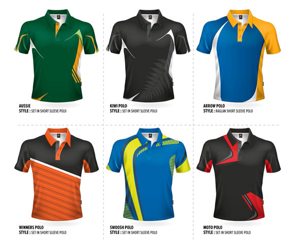 Attent Pakket rechter Printed Polo's for Teamwear, Corporate.com.au