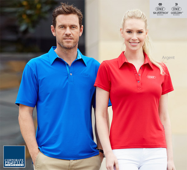 Argent Corporate Cool Dry Polo #1059 RYL With Logo Service
