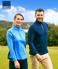 Zip Pullovers for Companies and Clubs, Navy, Black, Grey and Regatta Blue Marle with Logo Service. FreeCall 1800 654 990
