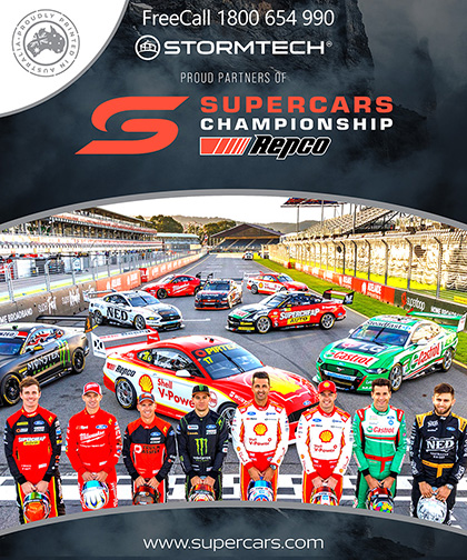 Stormtech Proud Partners of Supercars Championship 420px