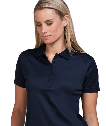 Mercerised Cotton Polo #SLC078S Navy, Black and Charcoal With Logo Service