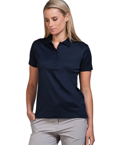 Mercerised Cotton Polo #SLC078S Womens With Logo Service