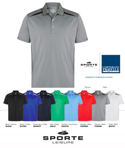 The Sporte Leisure Zone Polo has been launched at the APPA Convex Show in Sydney. The shirt is ideal for smart casual Company Uniforms, Corporate Promotions, Special Events, Sports Merchandising. For enquiry please call renee Matthews or Shelley Morris on FreeCall 1800 654 990. 