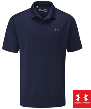 Under Armour Corporate Polo # 1342080 Navy With Logo Service 300px