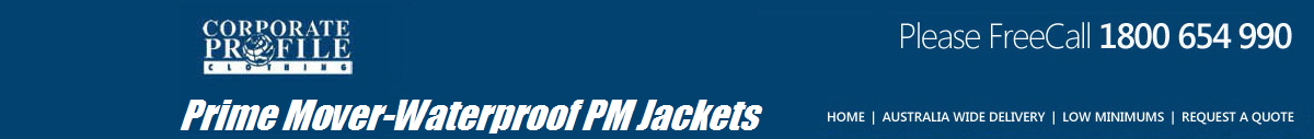 Prime Mover-Waterproof PM Jackets
