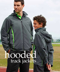 Track Top Jackets with a Hood for clubs