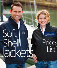 Corporate, Company and Sports Club Jacket Prices for 2020. Ask about our Sample service including Ramo Soft Shell jacket inexpensive for uniforms and teamwear, Budget Smart Biz Collection Soft Shell Jacket #J307L, popular corporate styles from Beacon Sportswear include #Perkins and #Libby Jackets. Top value Mens Bisley Soft Shell Jackets #BJ6060, all at discount prices when purchasing in bulk orders. We Specialize in providing Business Packages with Soft Shell Jackets, Polos and Shirts with embroidery and print service.