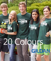 Gildan-T-Shirts-#64000-With-Printing-Service