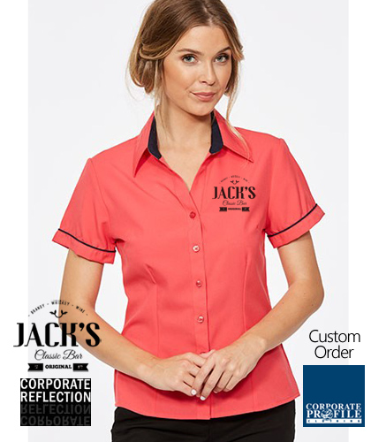 Corporate Profile Clothing has teamed with Corporate Reflection to bring you a custom order service for shirts and uniform tops. Enquiries FreeCall 1800 654 990 	