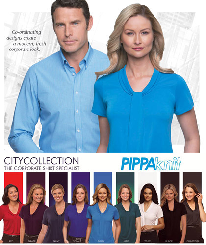 One of Australia's best selling Womens Uniform Clothing Products, the Pippa Top #2222 With Logo Service. Effortless Dressing, Cool and Comfortable. Matte jersey with a soft draped neckline. Features an elegant gatherered front. 10 Colours- Aqua, Grape, Red, Black, Navy, Charcoal, Jade, Cobalt, White, Dark Lilac. Bulk Order Enquiries FreeCall 1800 654 990