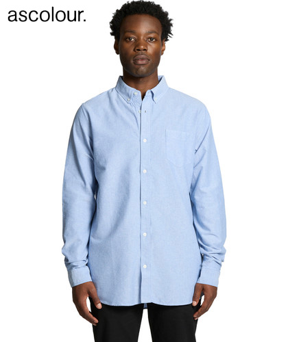 Corporate Relaxed Oxford Shirt Mens #5401 For Your Logo 420px